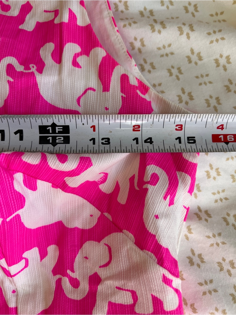 Lilly Pulitzer Pink Elephant Print Shift Dress Size 2 sleeveless mini bright - Picture 7 of 9
